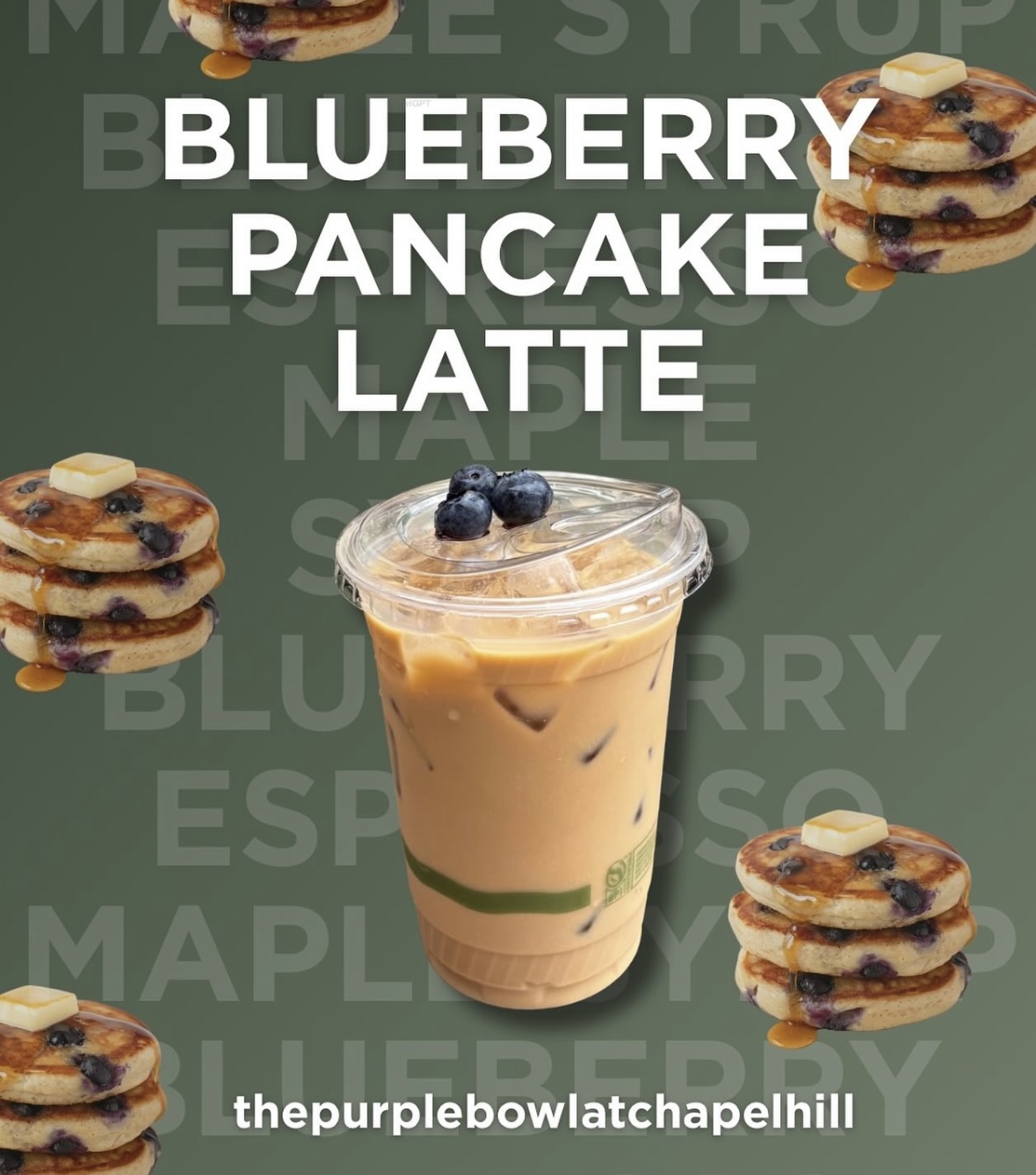 blueberry pancake ad